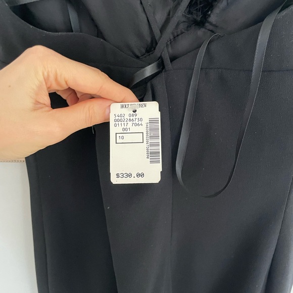 Holy Renfrew feather black dress NWT - Picture 9 of 11